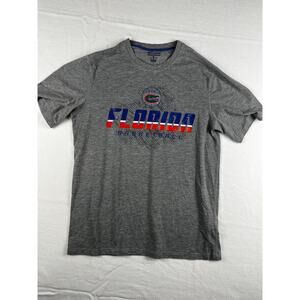 Champion Florida Gators Basketball Tee Medium Gray NCAA Fan Shirt